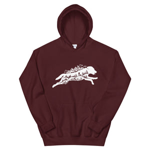 Running Wild Hoodie - Copper Paws Dog Tags