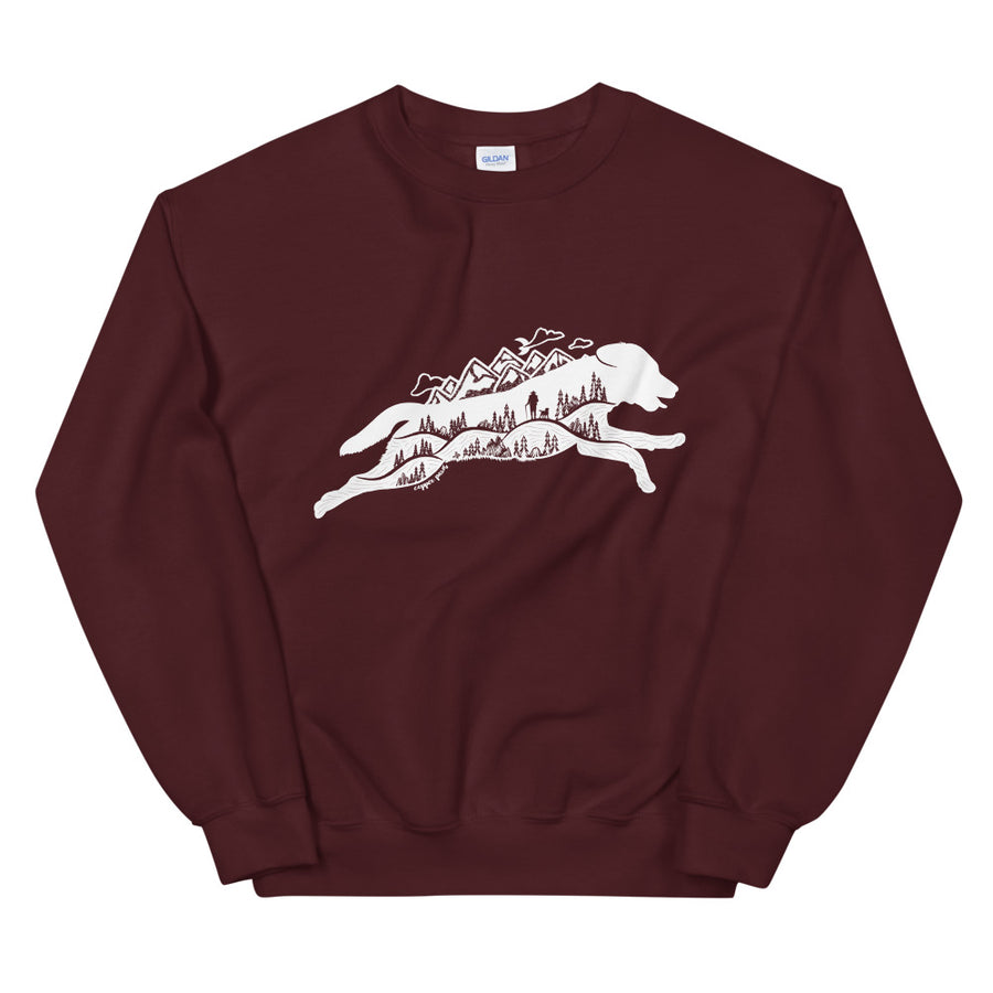 Running Wild Sweatshirt - Copper Paws Dog Tags