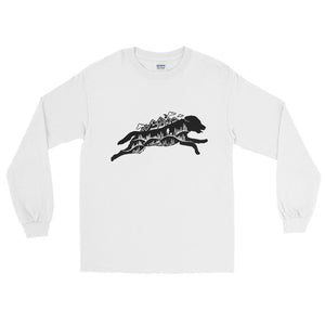 Running Wild Long Sleeve Shirt - Copper Paws Dog Tags