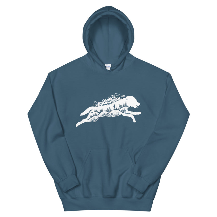 Running Wild Hoodie - Copper Paws Dog Tags