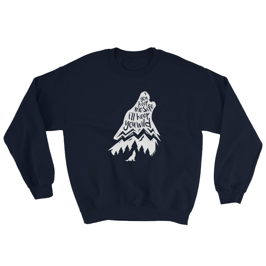 Wild Wolf Sweatshirt - Copper Paws