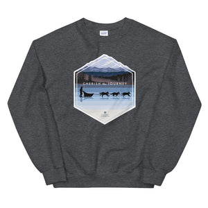 Sledding Journey Sweatshirt - Copper Paws Dog Tags