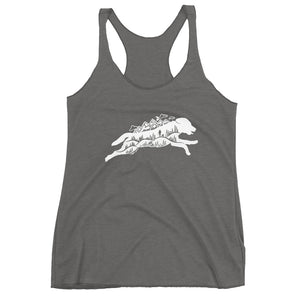 Running Wild Women's Tank - Copper Paws Dog Tags