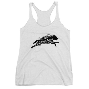 Running Wild Women's Tank - Copper Paws Dog Tags