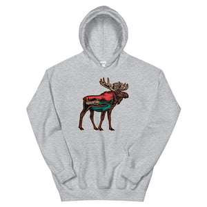 Adventure Moose Hoodie